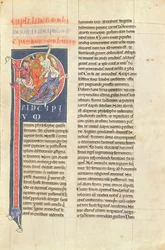 Ms 2 fol.146 t.2 Machabaeorum, aus der Bibel des Klosters Saint-Andre aux-Bois